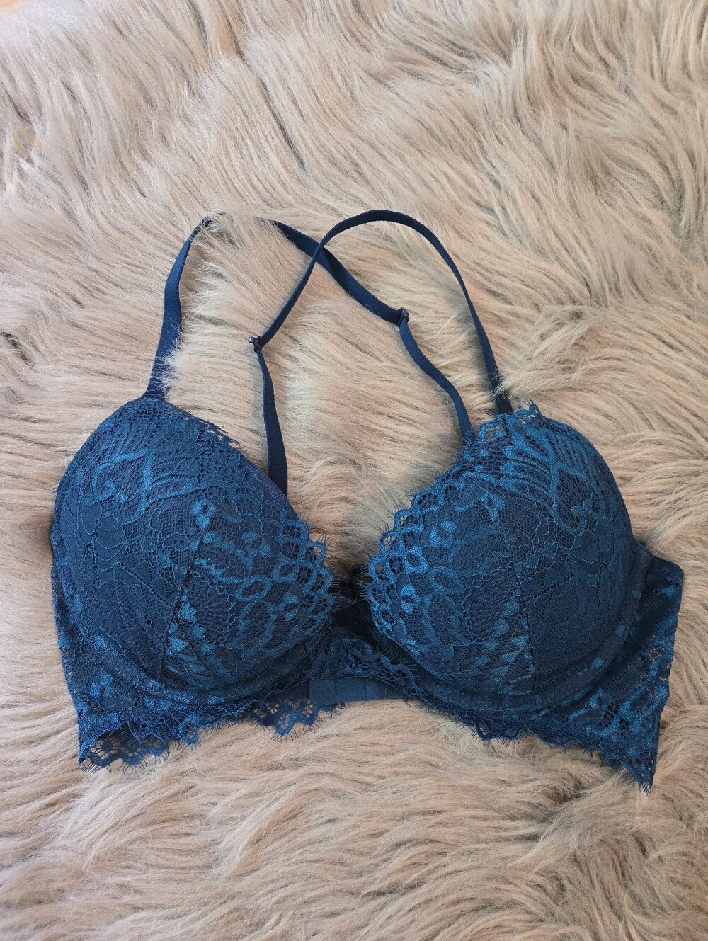La Senza Ultimate Plunge Soft Push Up Lace Bra